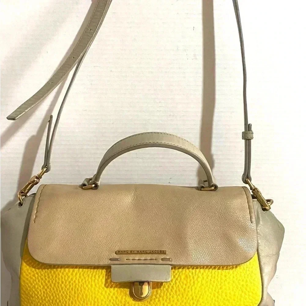 Marc By Marc Jacobs leather satchel handbag